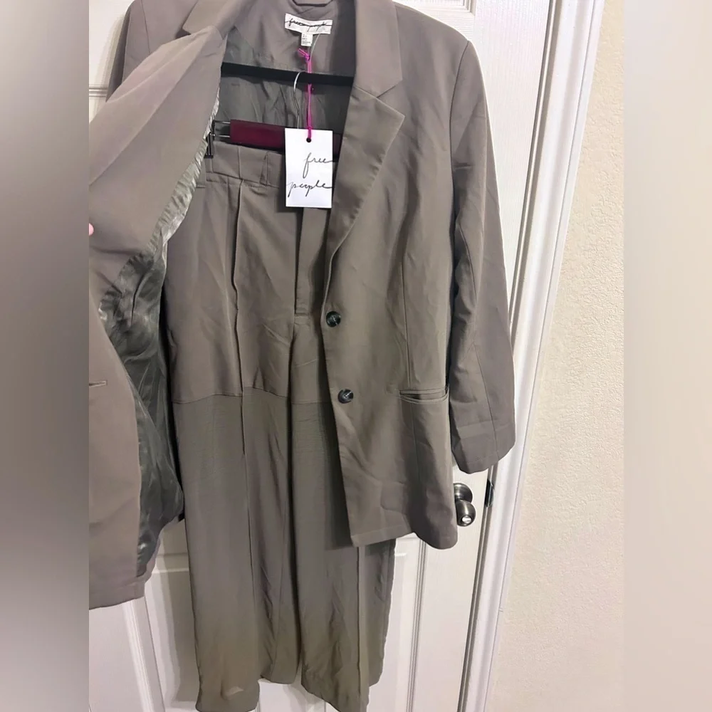 NWT Free People, Sheer Soul Suit Set, 2PC SET SZ 4